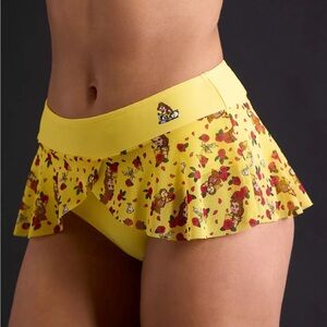Disney Beauty And The Beast Panel Skirt Swim Bottoms Hot Topic‎